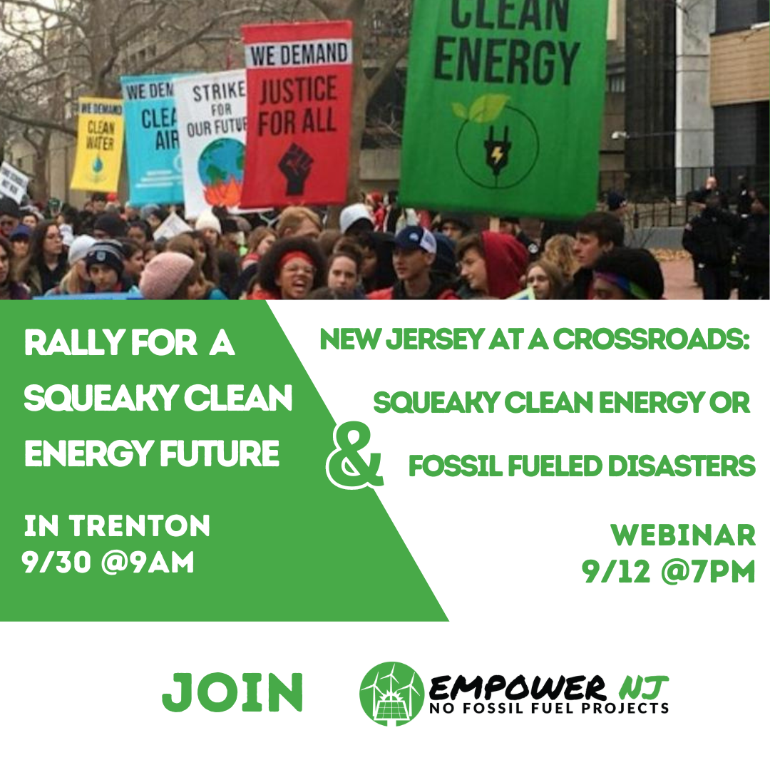 New Jersey at a Crossroads: Squeaky Clean Energy or Fossil Fueled Disasters