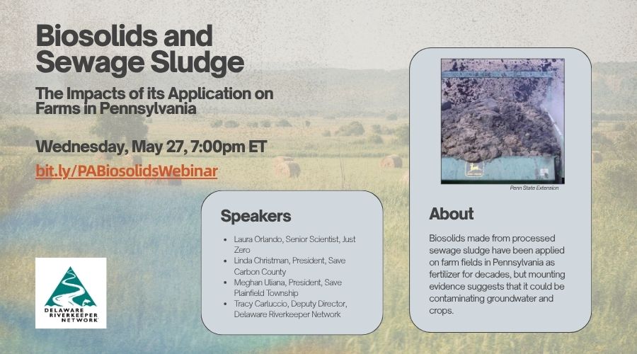 Biosolids & Sewage Sludge Webinar
