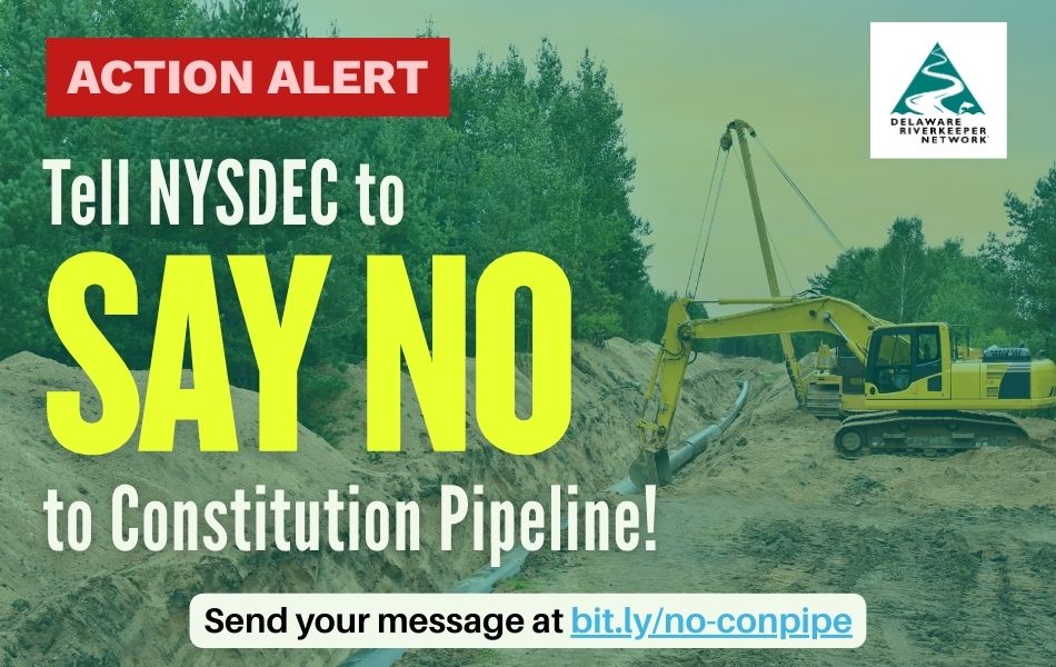 Tell NYSDEC: Say NO to the Constitution Pipeline